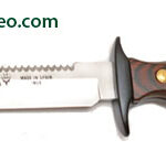 CUCHILLO MUELA ZAMAK 7121M NEGRO