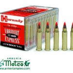 MUNICION HORNADY V-MAX 17 HMR 17 GR
