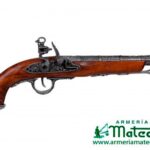 PISTOLA DE CHISPA  S.XVIII. PLATA VIEJA