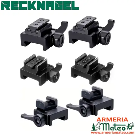monturas recknagel tip-off carril desmontables